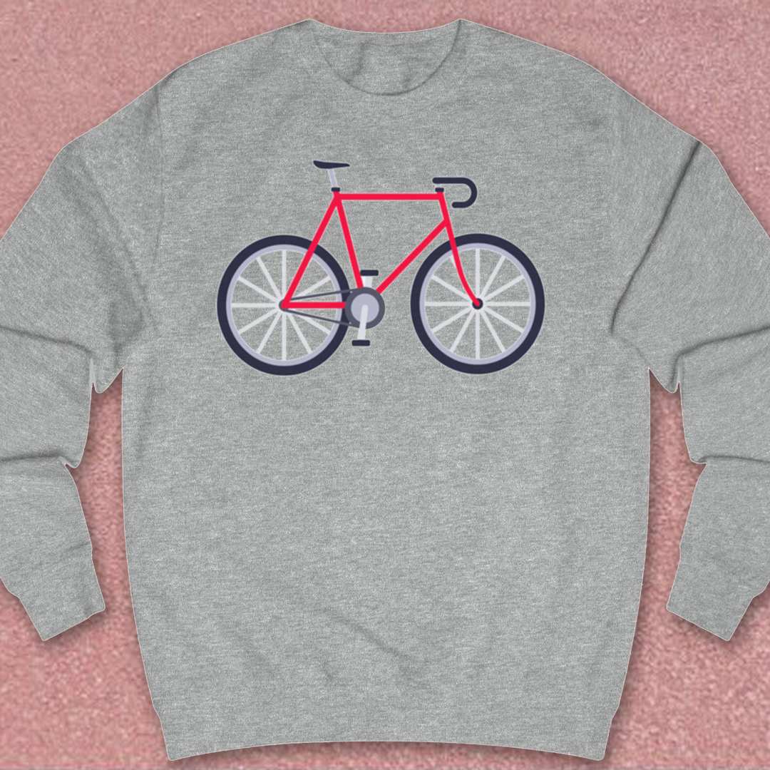 Racefiets Rood Sweater