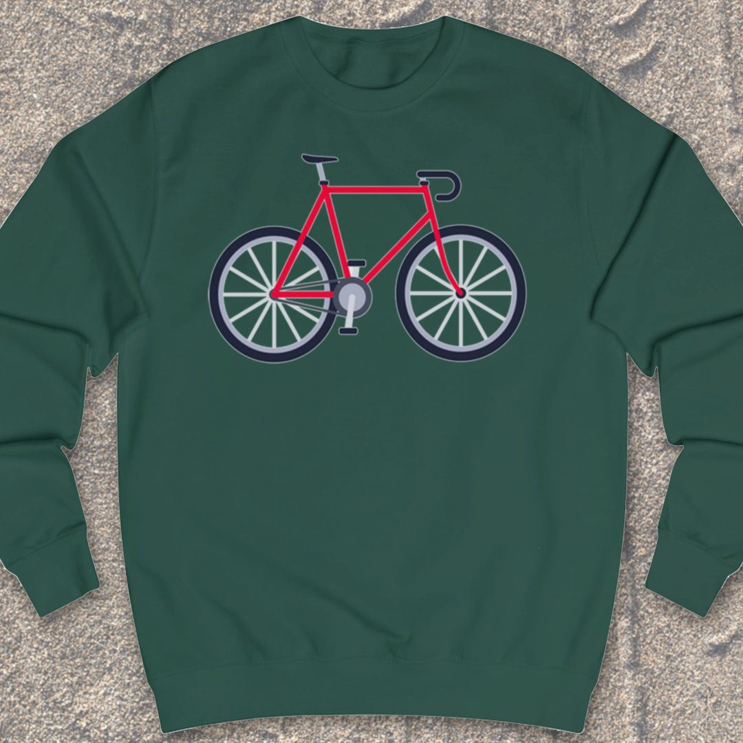 Racefiets Rood Sweater