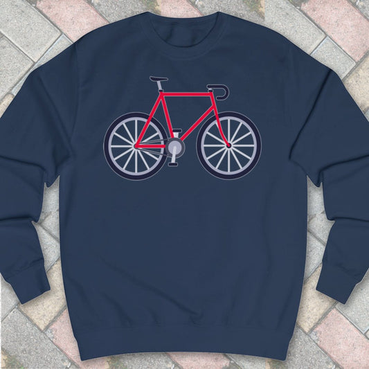 Racefiets Rood Sweater