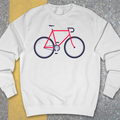 Racefiets Rood Sweater
