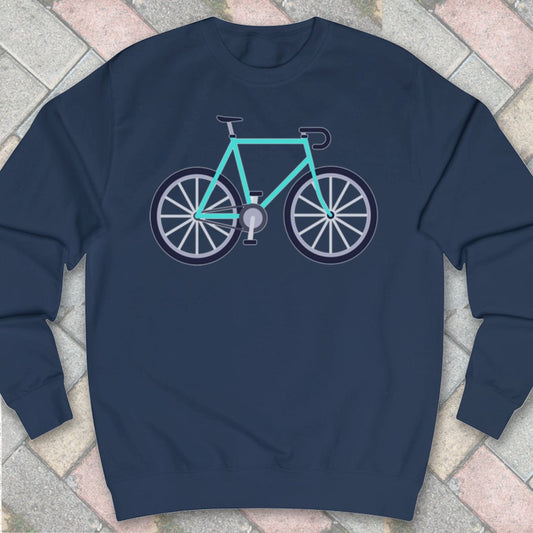 Racefiets Turquoise Sweater