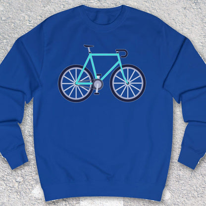 Racefiets Turquoise Sweater