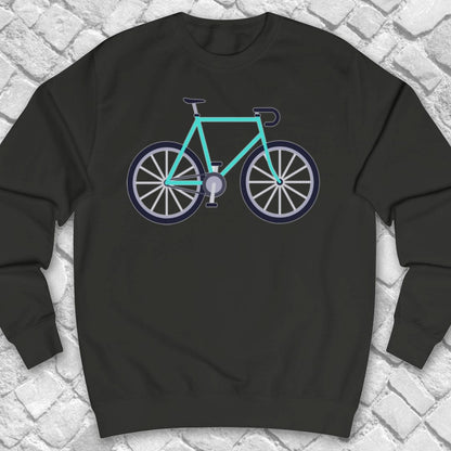 Racefiets Turquoise Sweater
