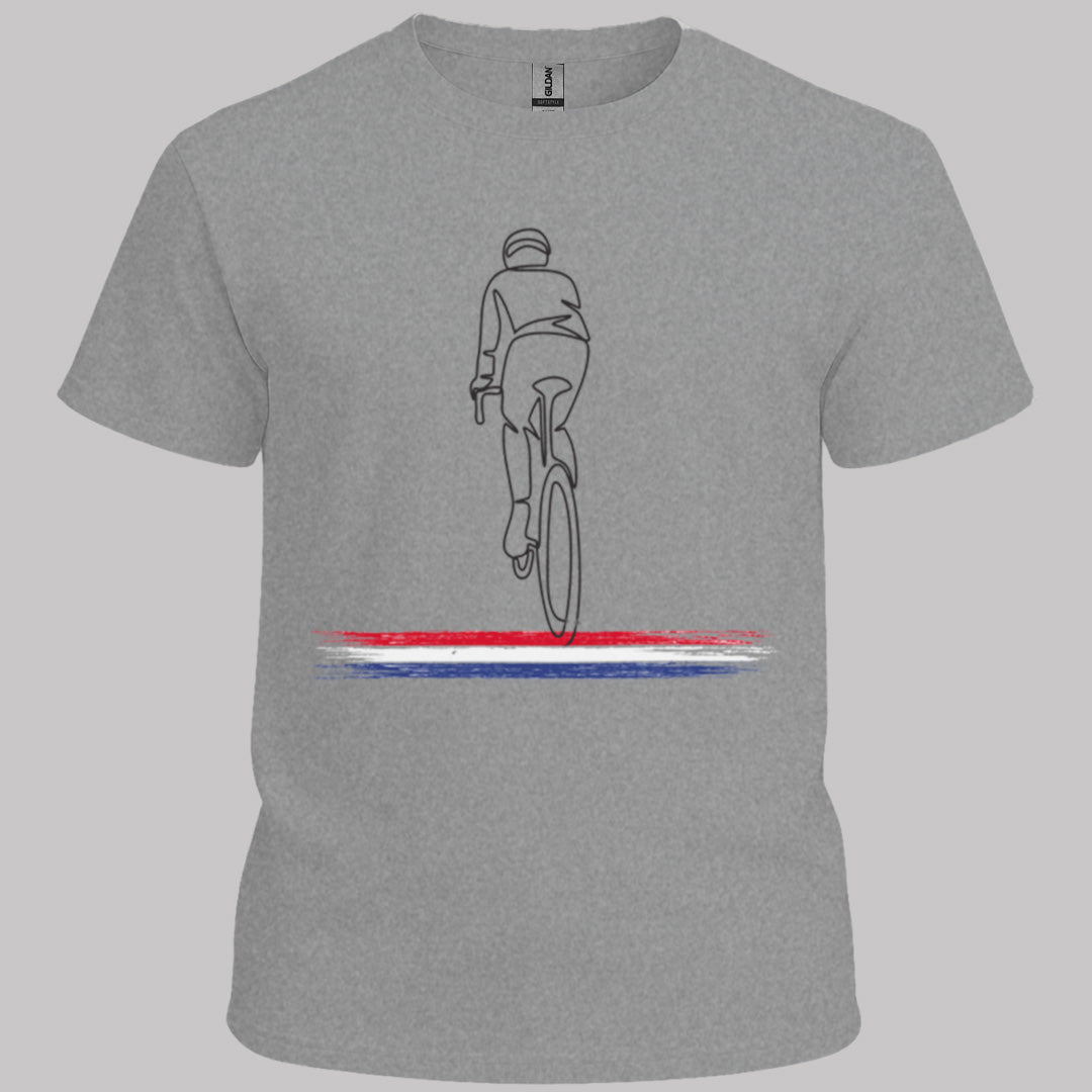 Wielrenner Nederlandse driekleur T‑Shirt