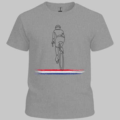 Wielrenner Nederlandse driekleur T‑Shirt