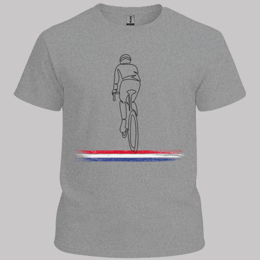 Wielrenner Nederlandse driekleur T‑Shirt