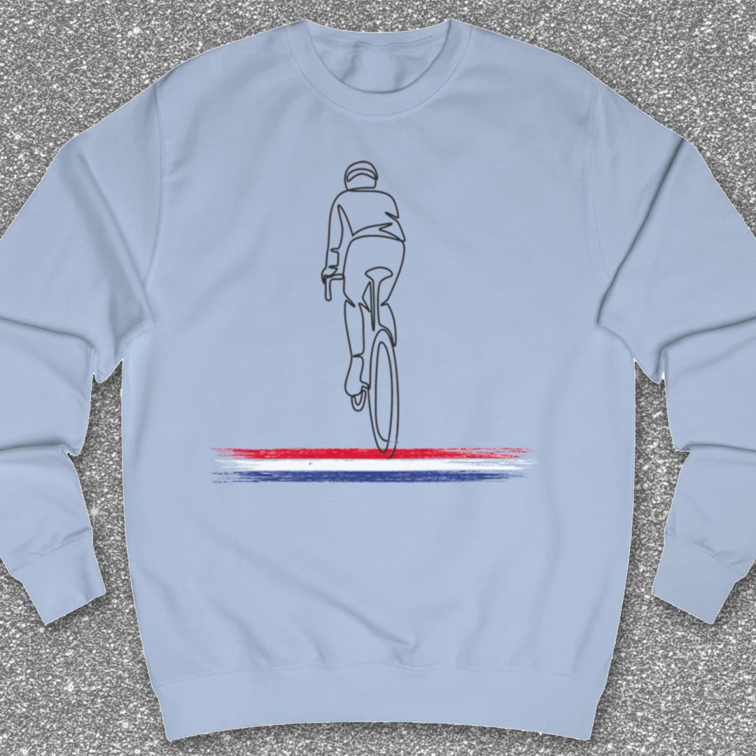 Wielrenner Nederlandse driekleur Sweater