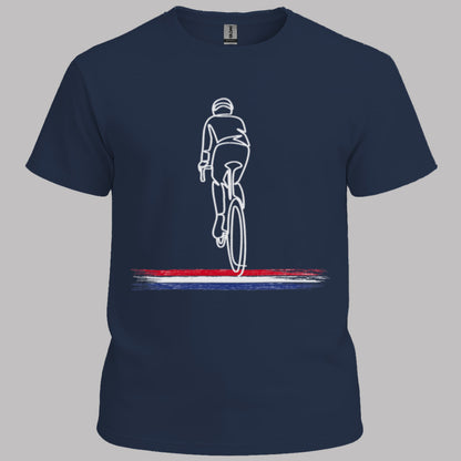 Wielrenner Nederlandse driekleur T‑Shirt