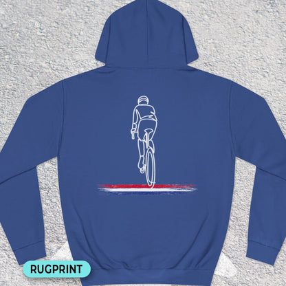 Wielrenner Nederlandse driekleur rugprint Hoodie