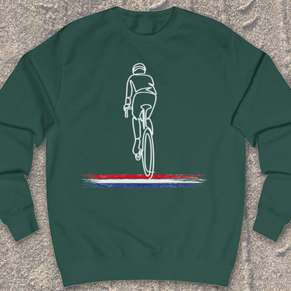 Wielrenner Nederlandse driekleur Sweater