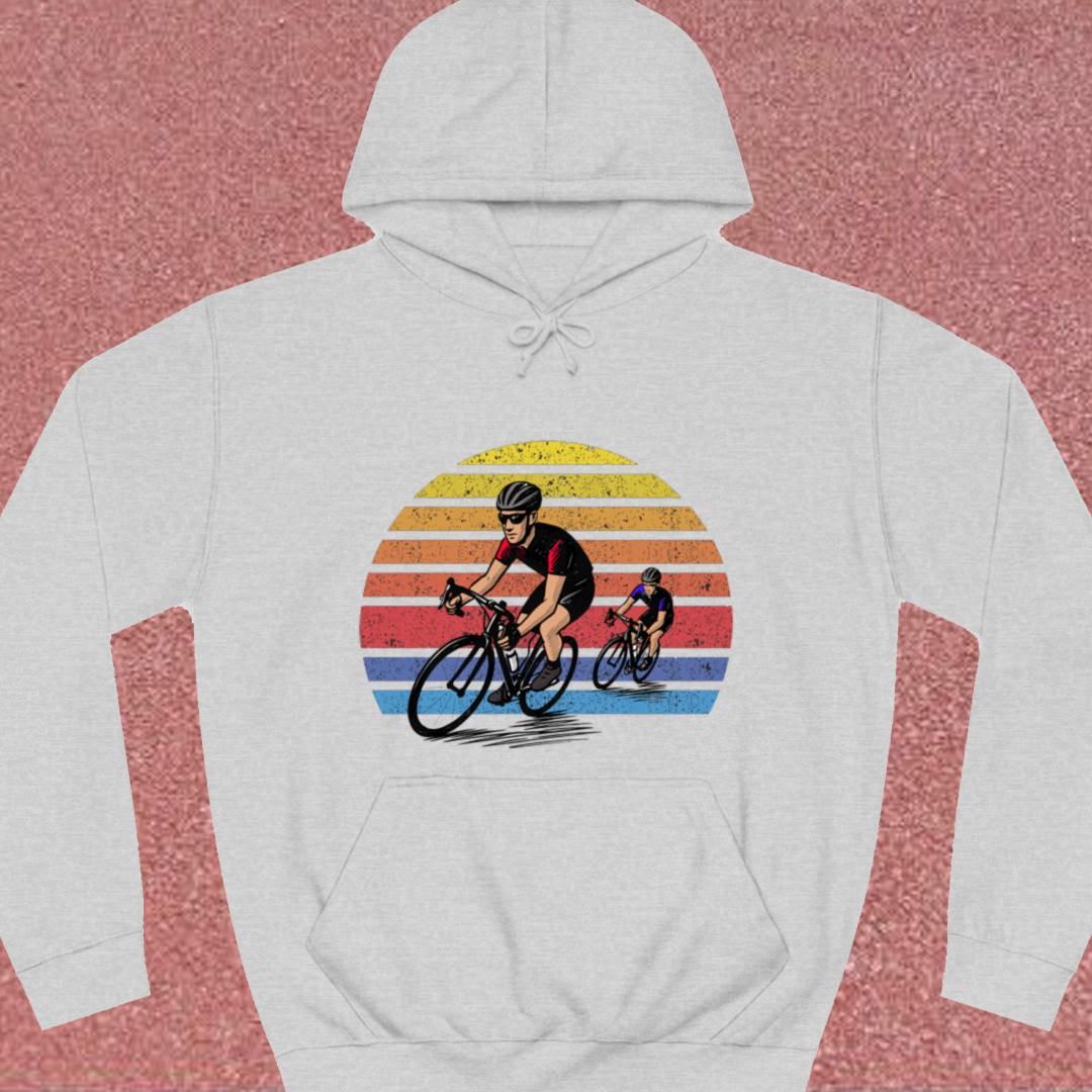 Wielrenners retro zon Hoodie