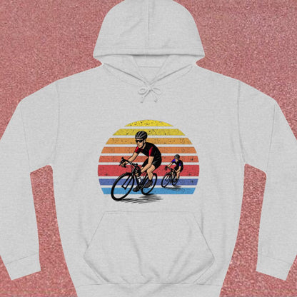 Wielrenners retro zon Hoodie