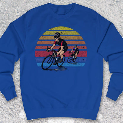 Wielrenners retro zon Sweater