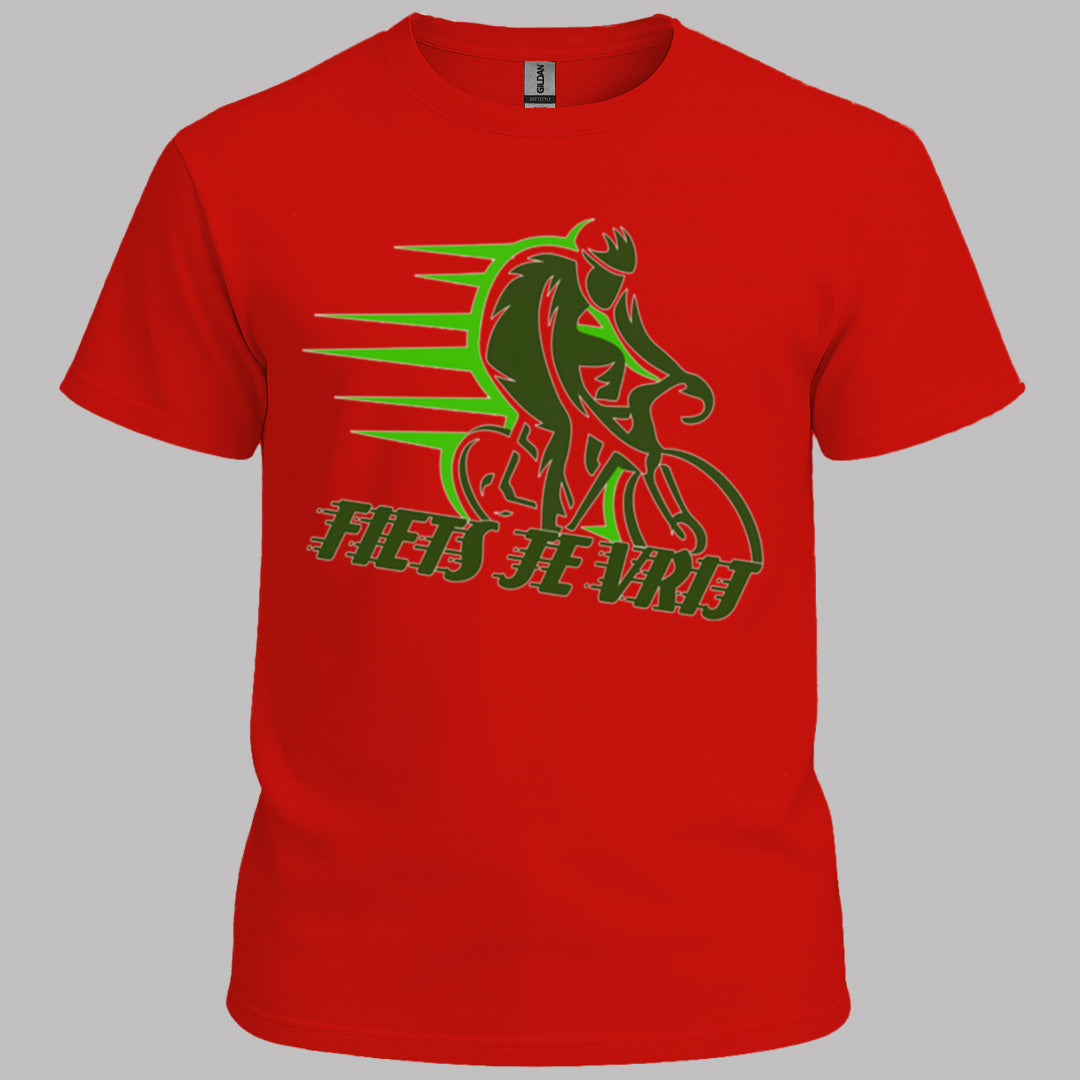 Fiets je vrij groen T‑Shirt