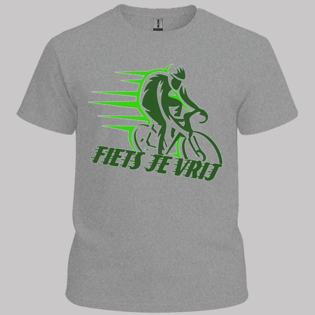 Fiets je vrij groen T‑Shirt