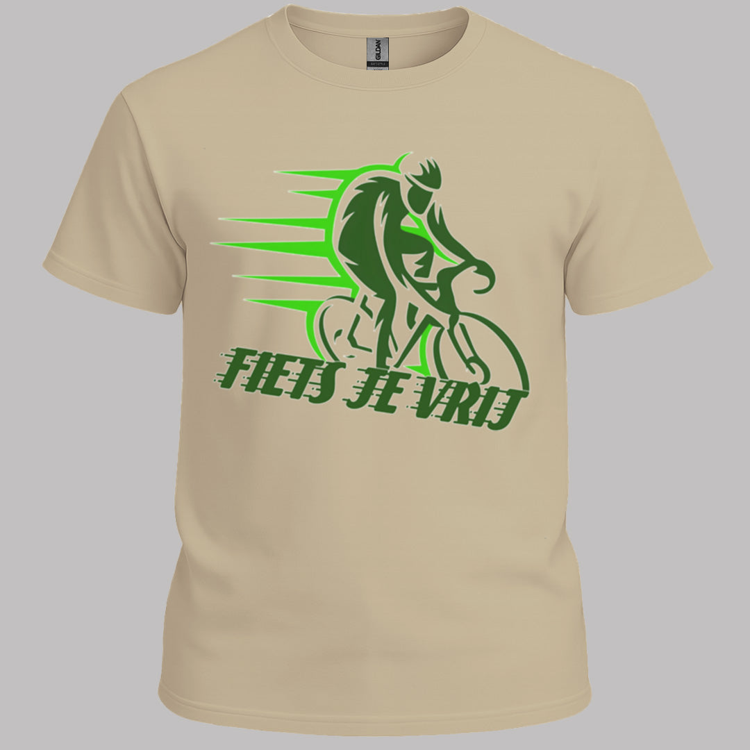 Fiets je vrij groen T‑Shirt