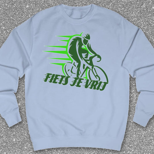Fiets je vrij groen Sweater