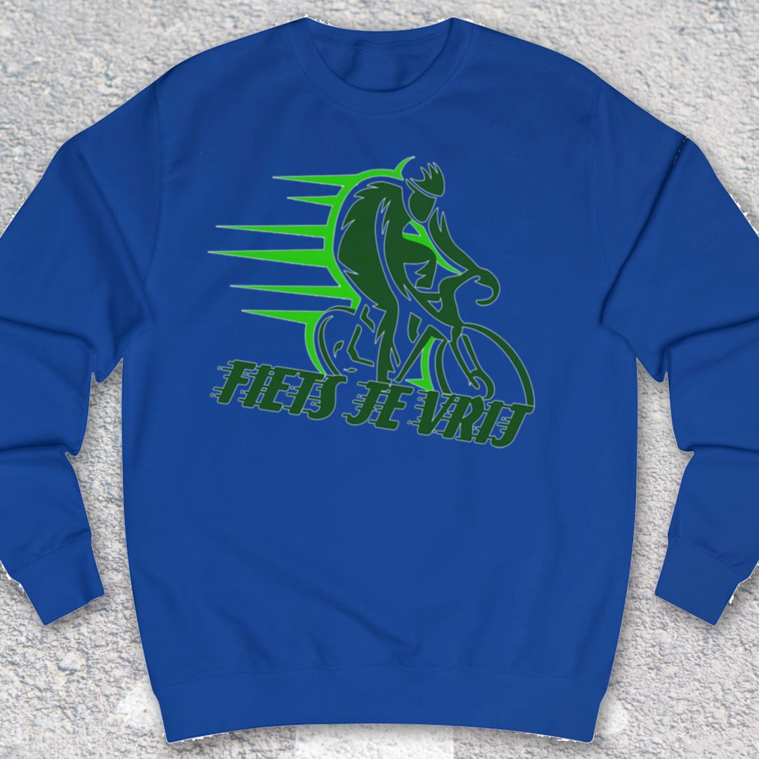 Fiets je vrij groen Sweater
