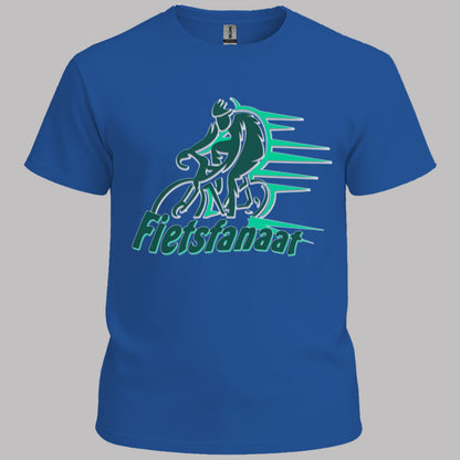 Fietsfanaat groen T‑Shirt