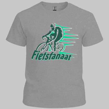 Fietsfanaat groen T‑Shirt