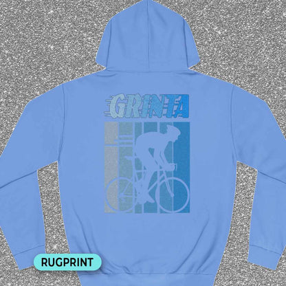 Grinta (blauw) rugprint Hoodie
