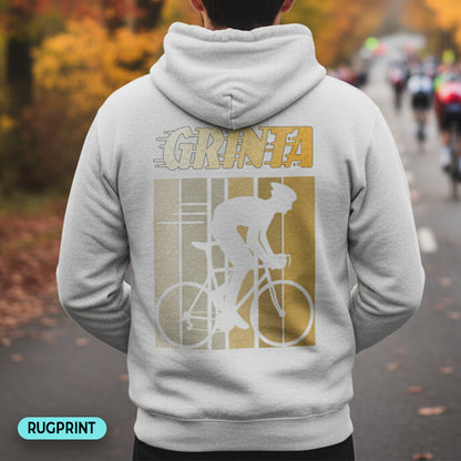 Grinta (geel) rugprint Hoodie