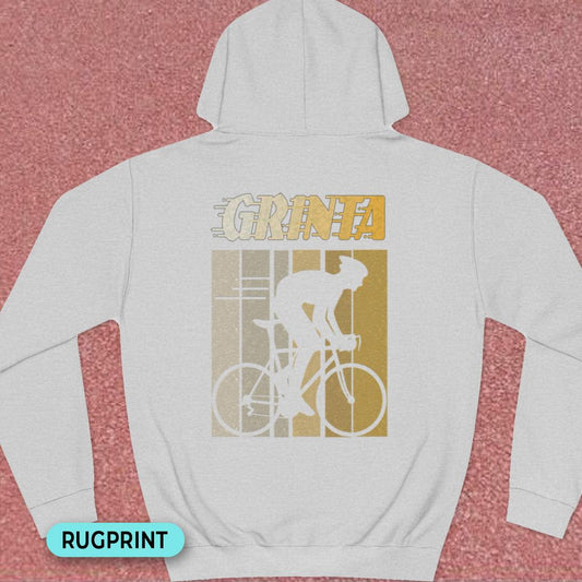 Grinta (geel) rugprint Hoodie