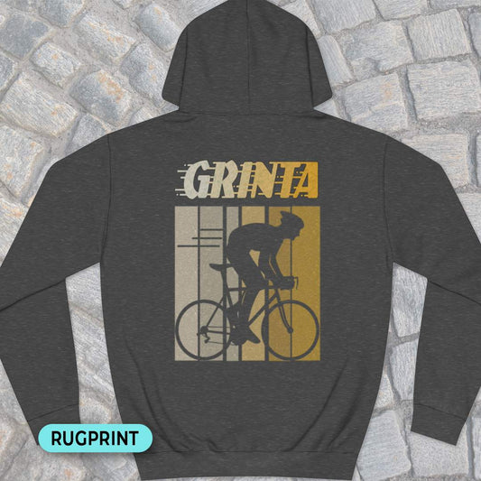Grinta (geel) rugprint Hoodie