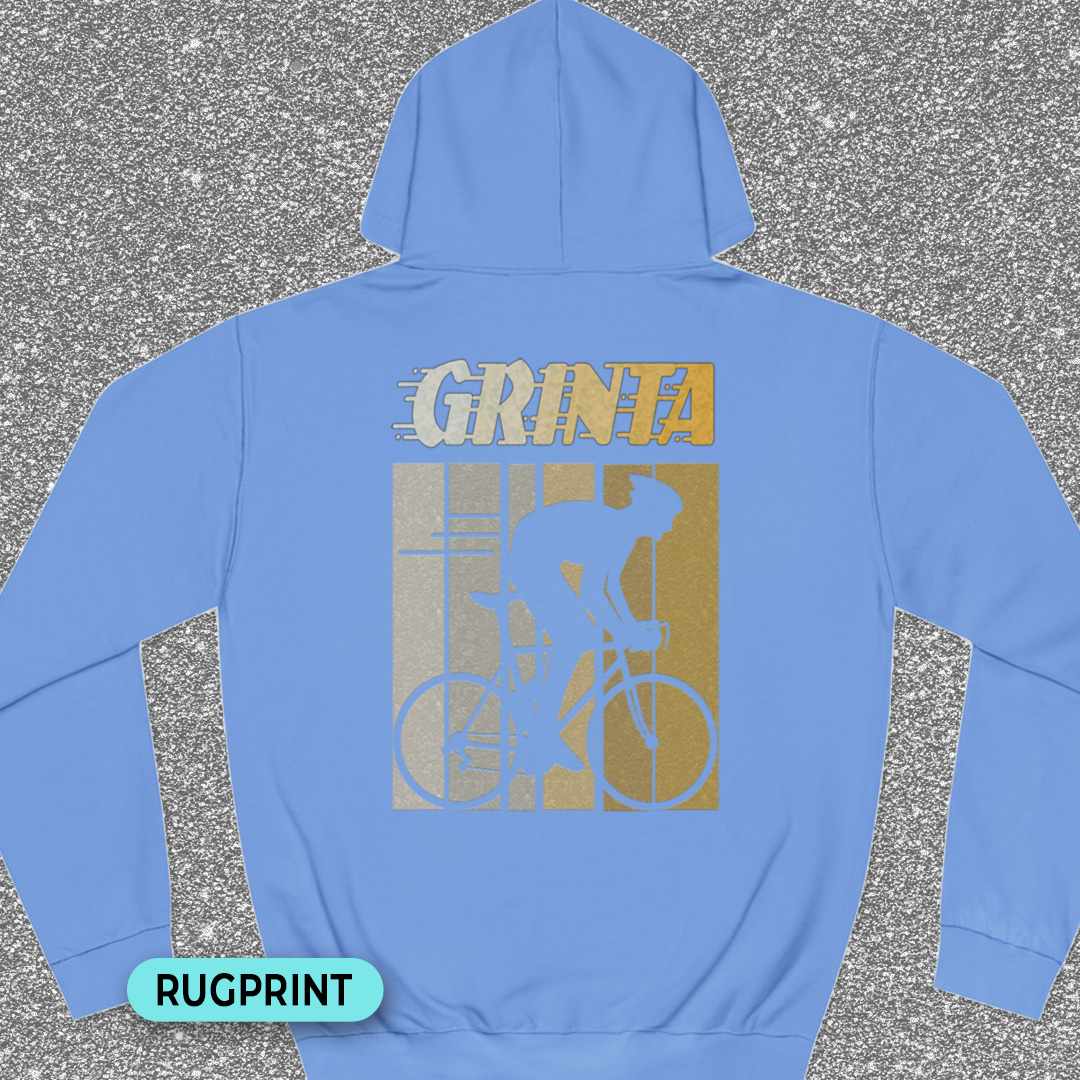 Grinta (geel) rugprint Hoodie