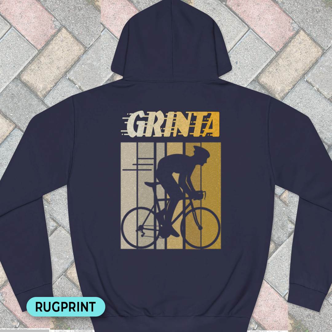 Grinta (geel) rugprint Hoodie