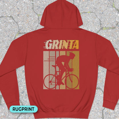 Grinta (geel) rugprint Hoodie