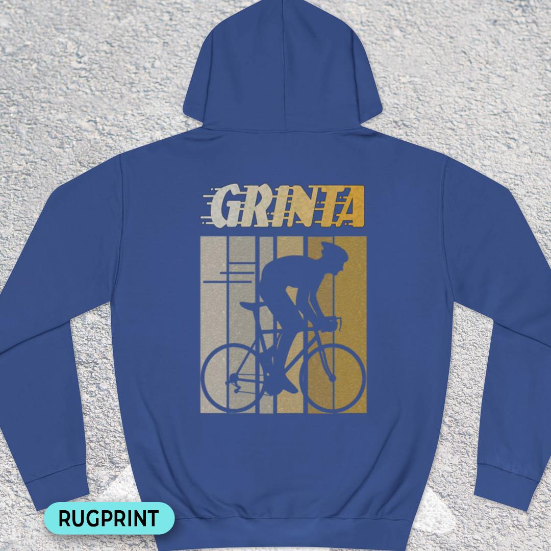 Grinta (geel) rugprint Hoodie