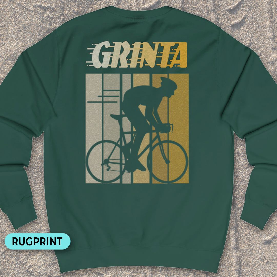 Grinta (geel) rugprint Sweater