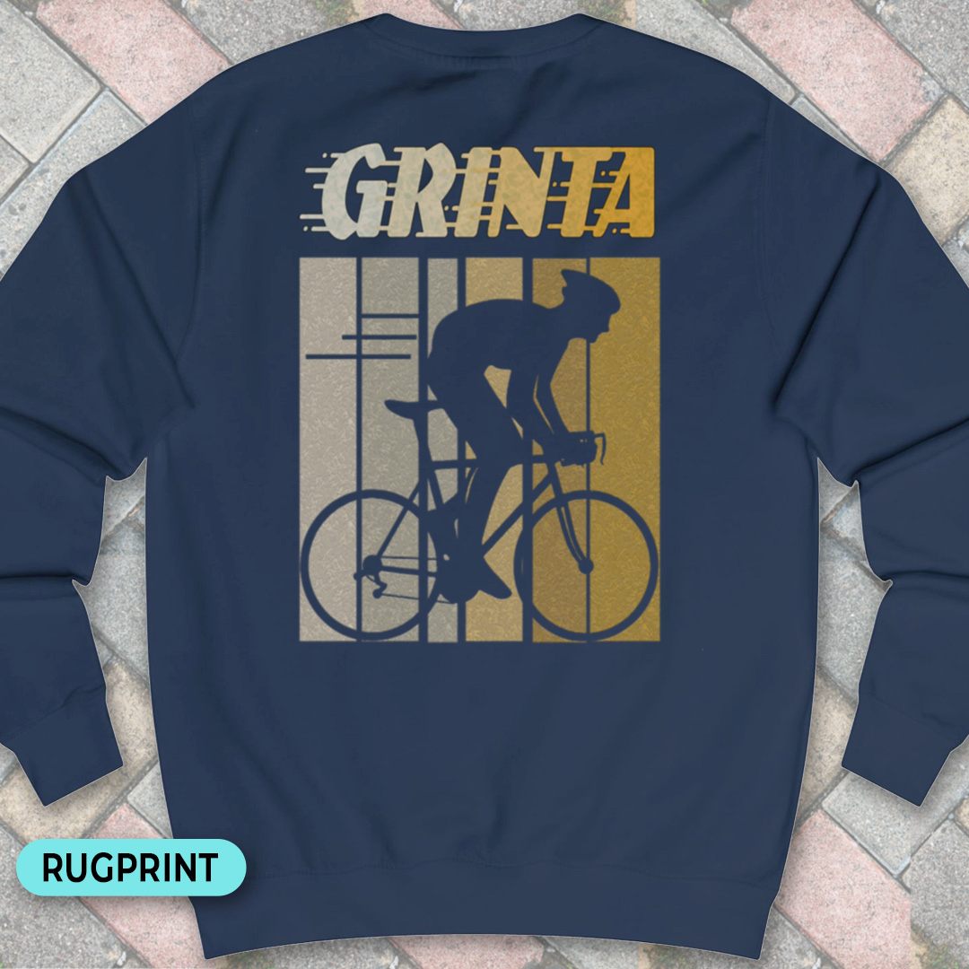 Grinta (geel) rugprint Sweater