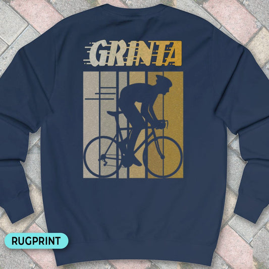 Grinta (geel) rugprint Sweater