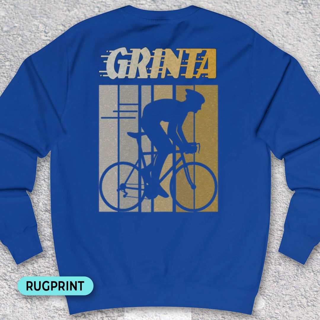 Grinta (geel) rugprint Sweater