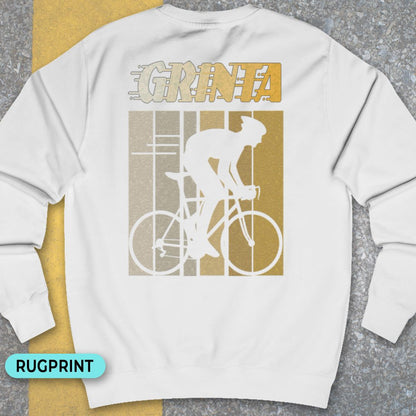 Grinta (geel) rugprint Sweater