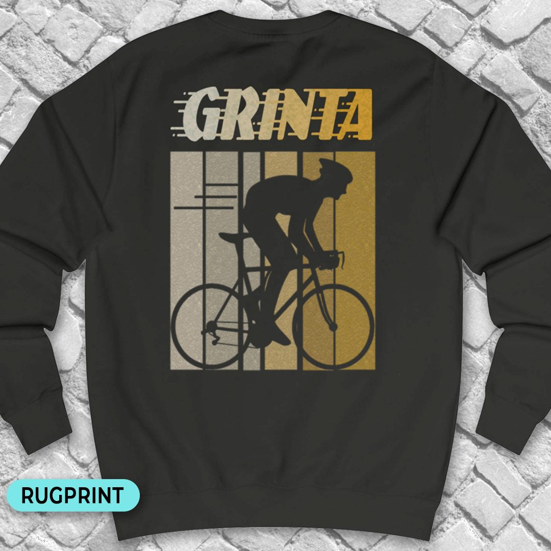 Grinta (geel) rugprint Sweater