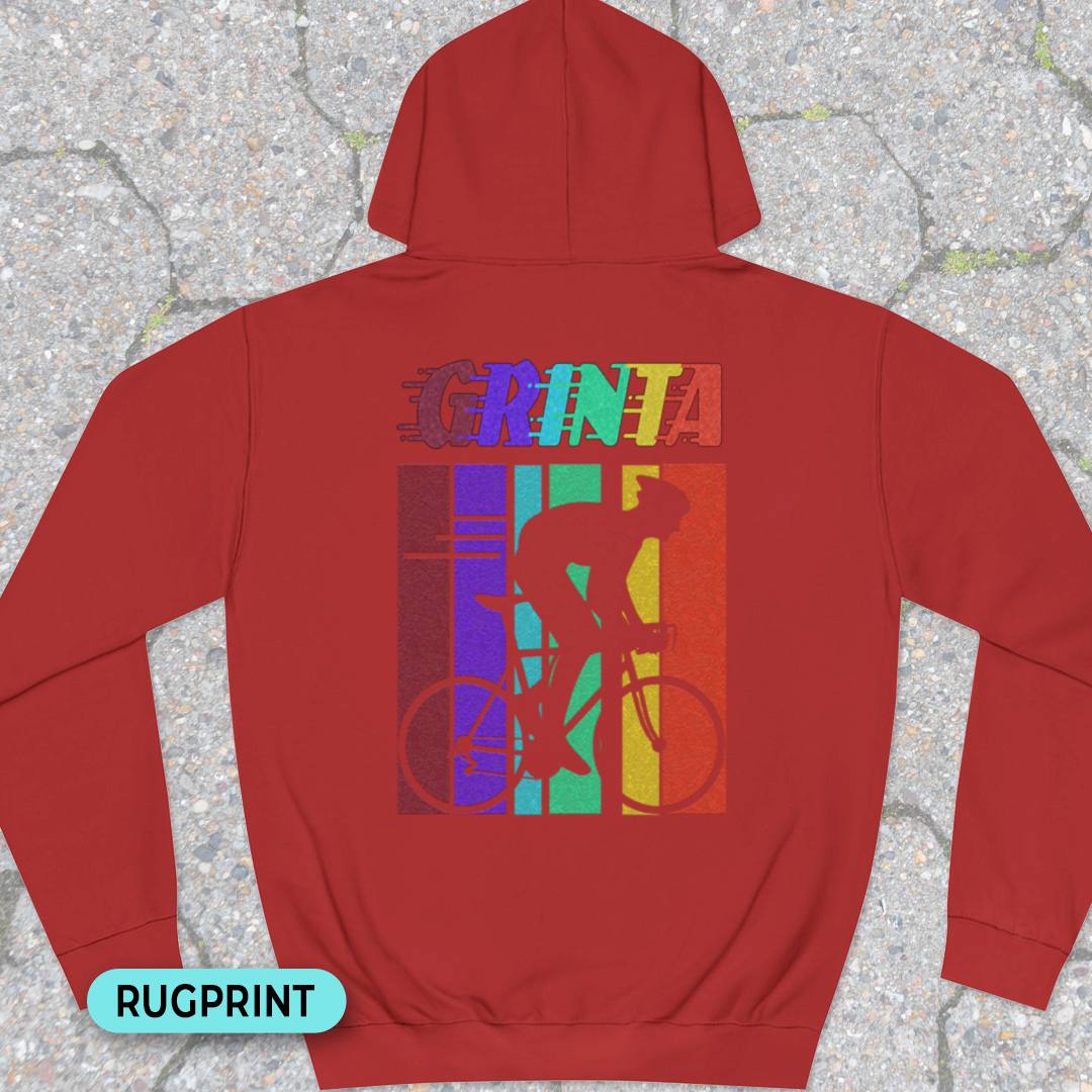 Grinta rugprint Hoodie