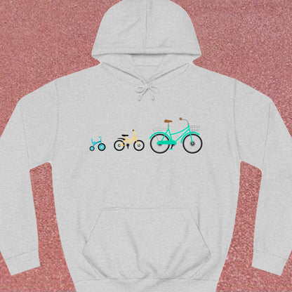 Mamafiets en kids Hoodie