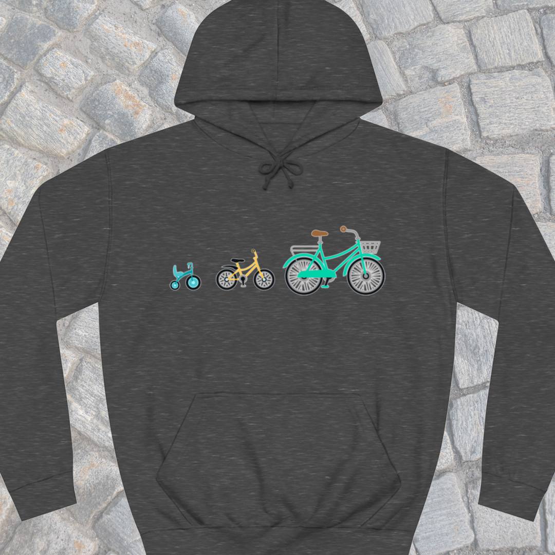 Mamafiets en kids Hoodie