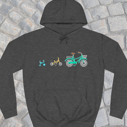 Mamafiets en kids Hoodie