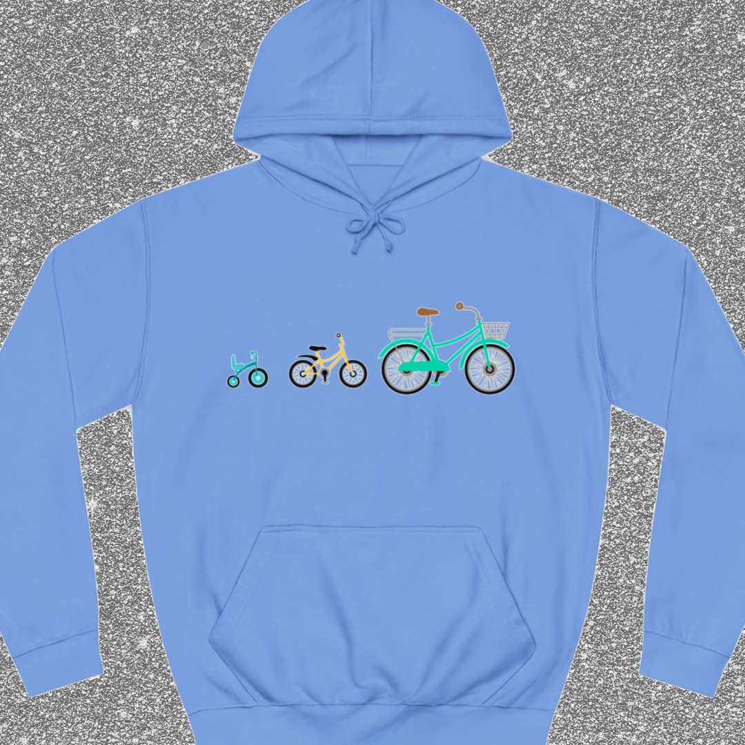 Mamafiets en kids Hoodie
