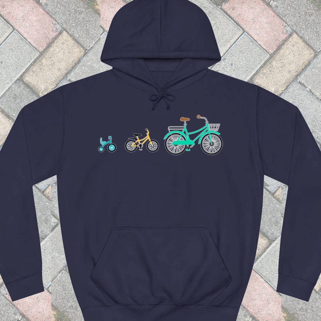 Mamafiets en kids Hoodie