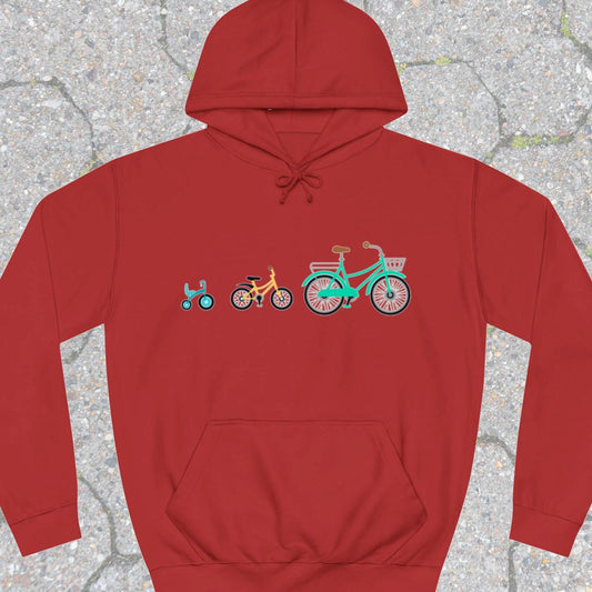 Mamafiets en kids Hoodie