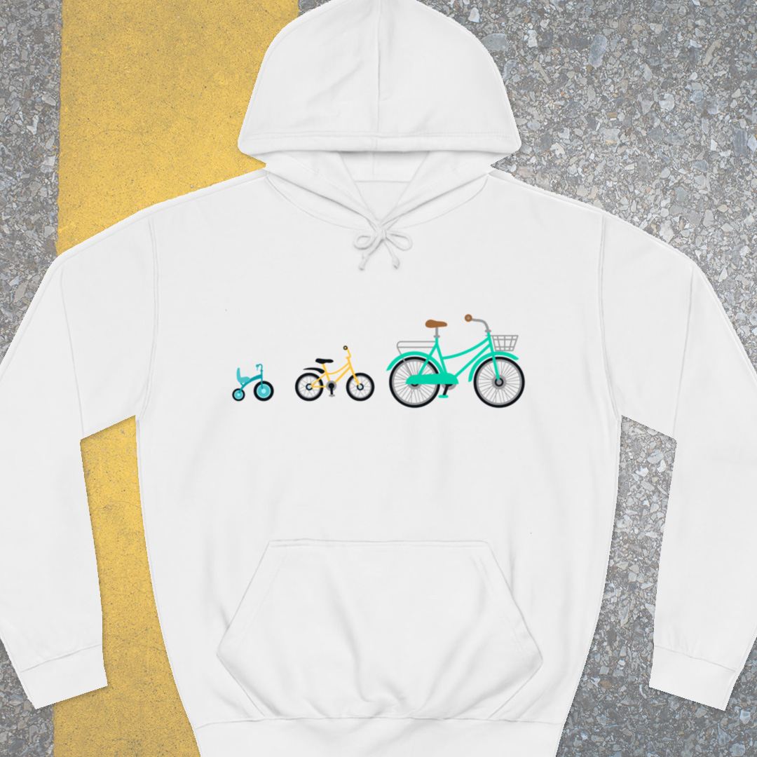 Mamafiets en kids Hoodie