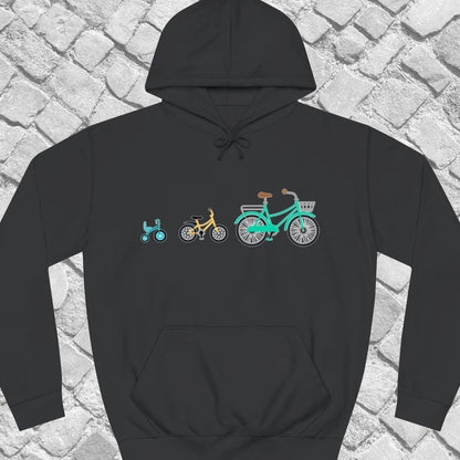 Mamafiets en kids Hoodie