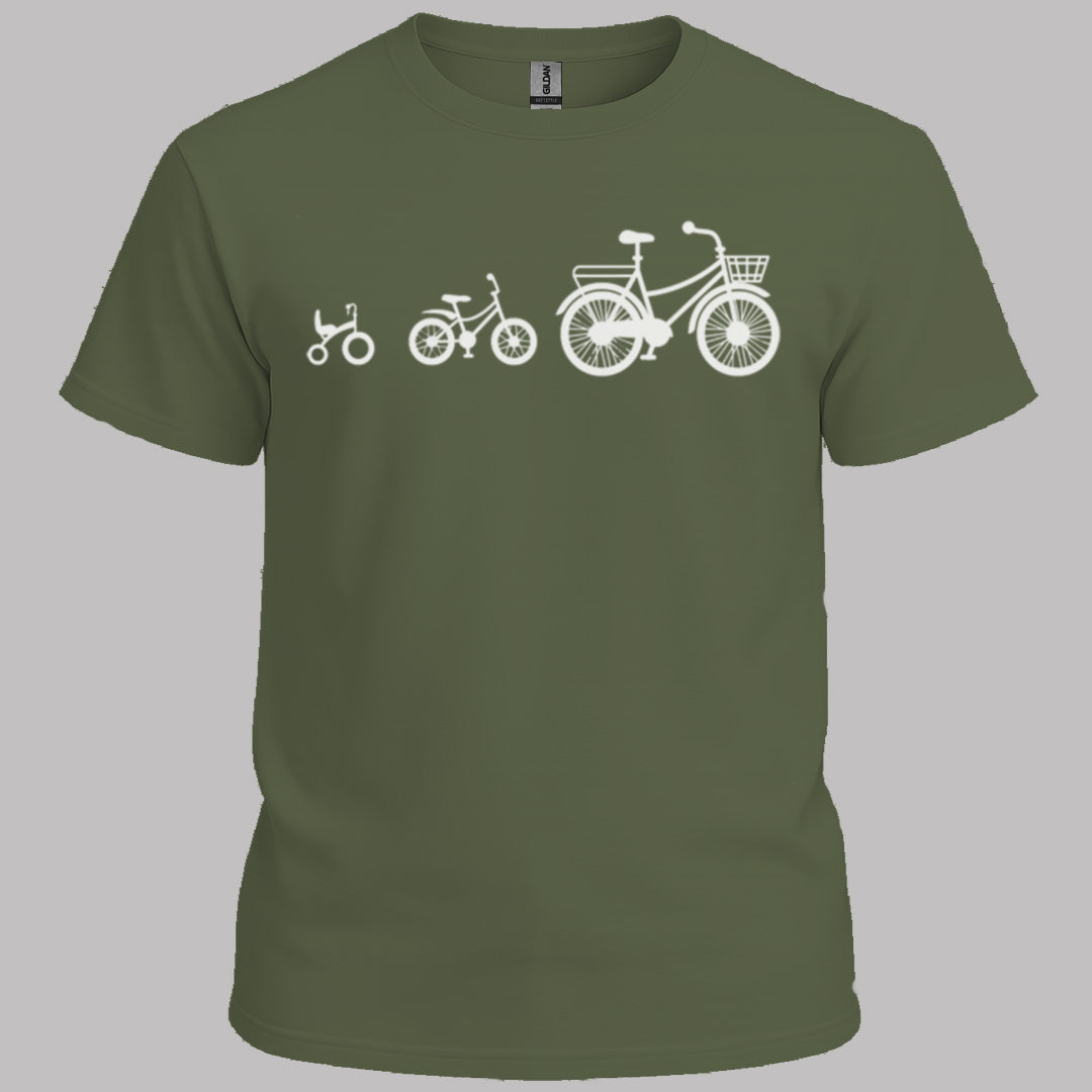 Mamafiets en kids wit T‑Shirt