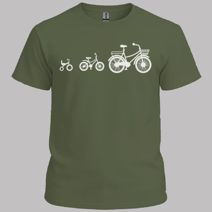 Mamafiets en kids wit T‑Shirt