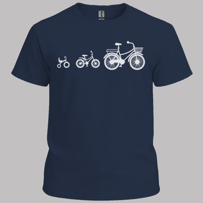 Mamafiets en kids wit T‑Shirt
